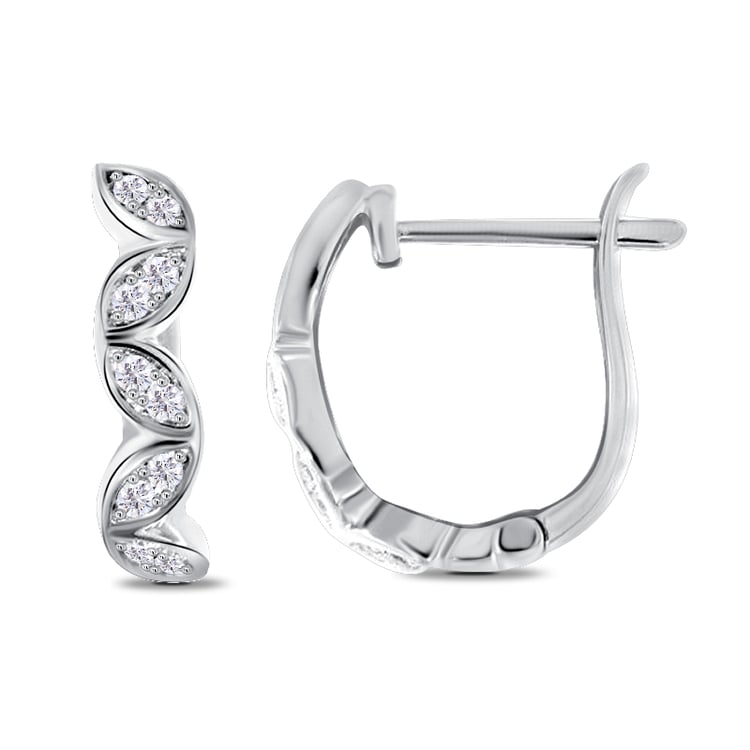 Creolen mit Diamanten Malus