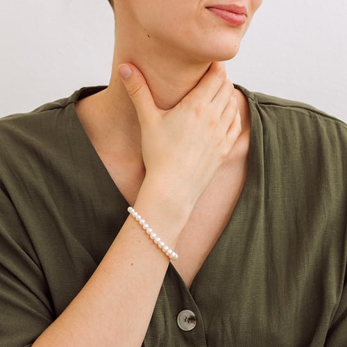Zartes Perlenarmband Pyah