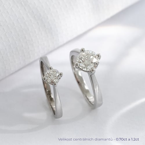 Verlobungsring mit Lab Grown Diamanten Mahiya