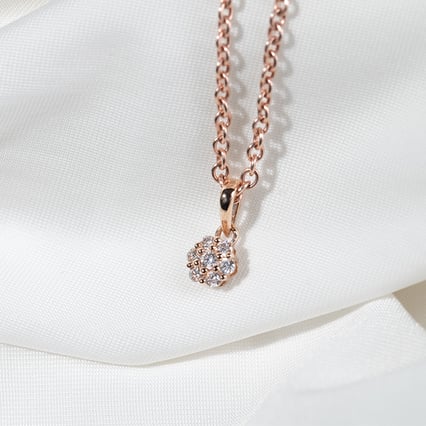 Schmuckset mit Diamanten aus Gold Alister