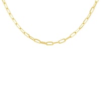 Massive Ankerkette in 50 cm aus 585er Gold