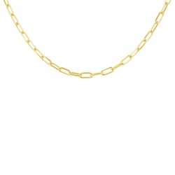 Massive Ankerkette in 50 cm aus 585er Gold