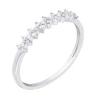 Romantischer Eternity Ring mit Moissaniten Betsy