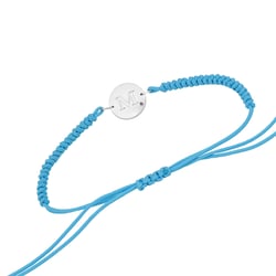 Armband mit einem Anhänger mit rosa Saphiren Zara