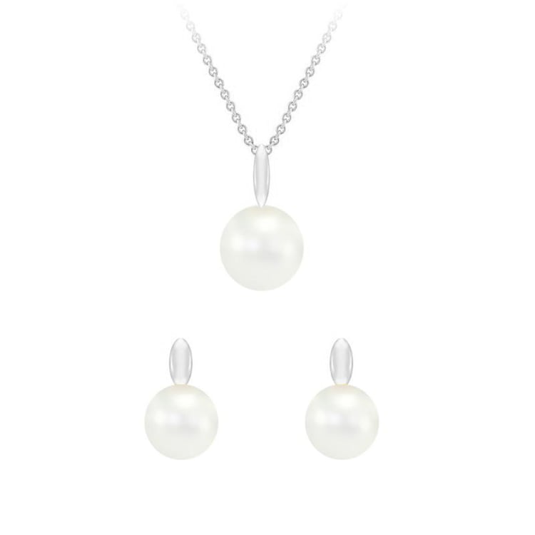 Zarte Goldkollektion mit Perlen Viliares 50236