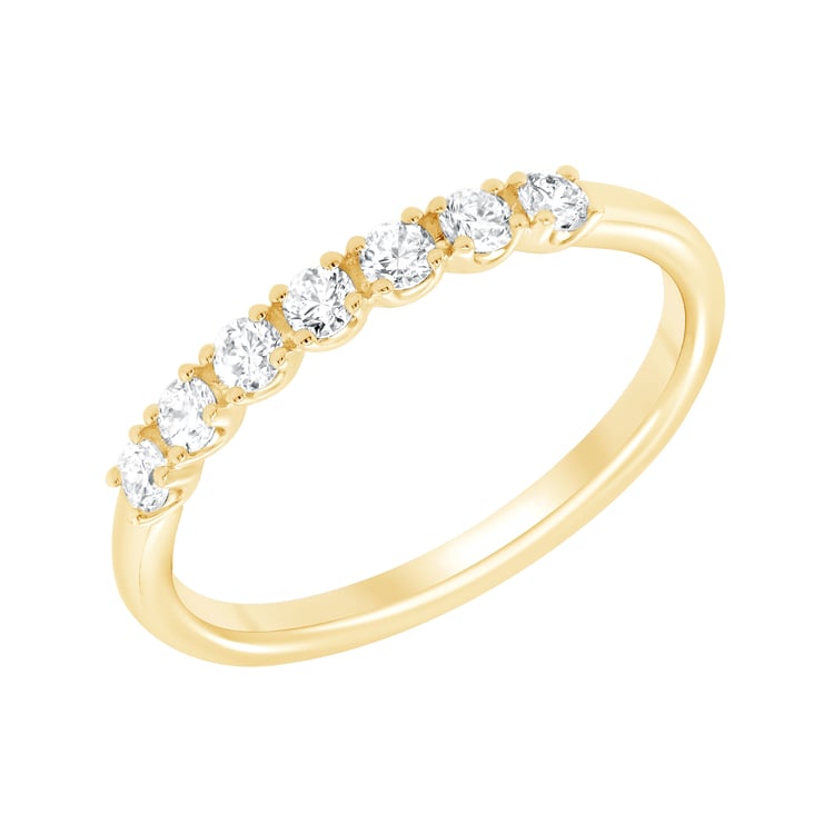 Goldener Memoryring mit Lab Grown Diamanten Albin 164842