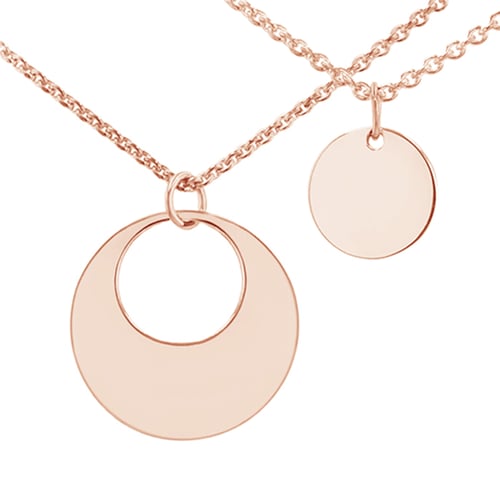 Schmuckset für Zwei aus Gold Rivas