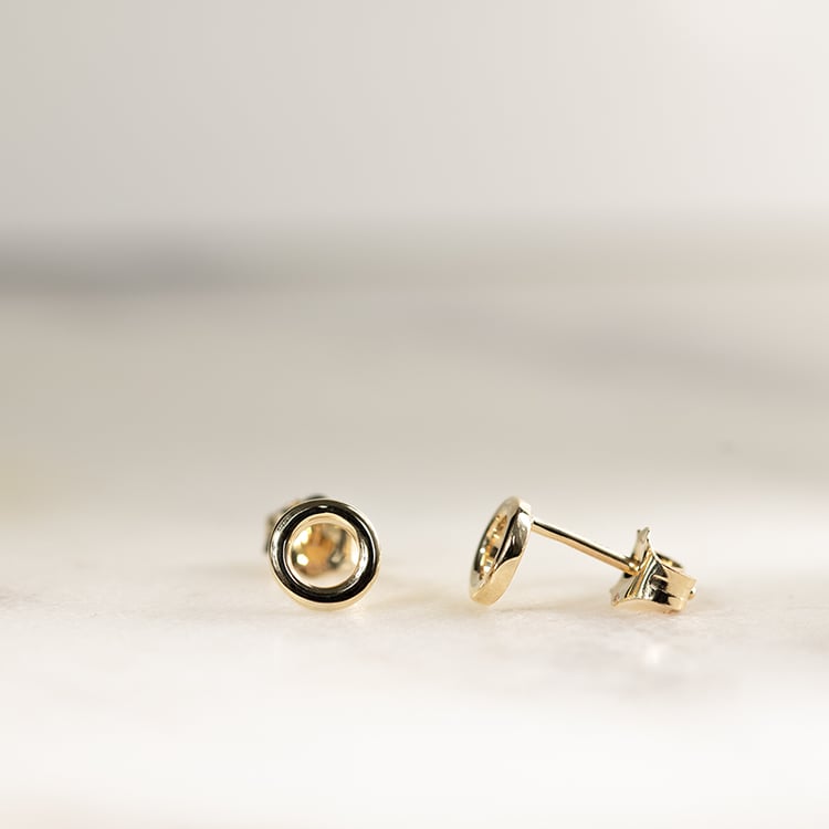 Silberne Karma-Ohrstecker Belisa 134247