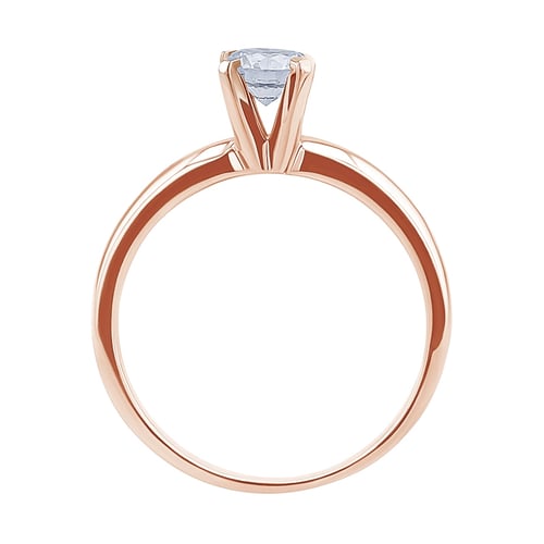 Verlobungsring mit Moissanit Lopa
