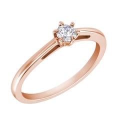 Verlobungsring mit Lab Grown Diamanten Rima