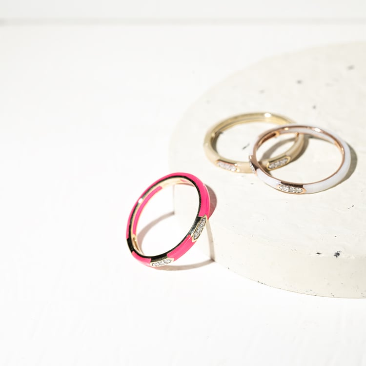 Keramikring mit Diamanten Nola 127594