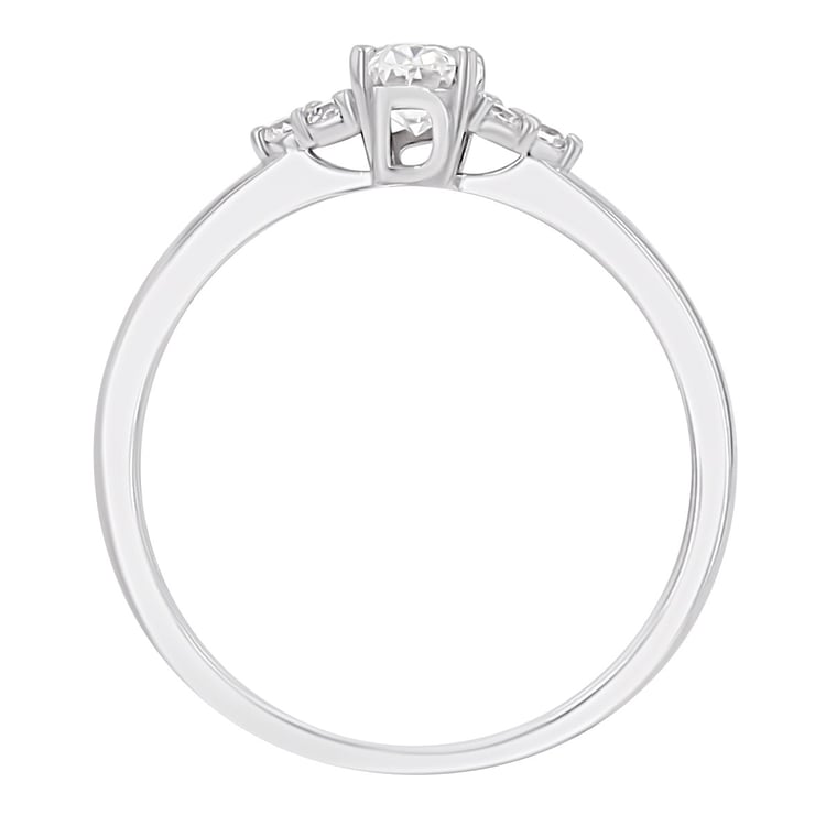 Verlobungsring mit Buchstabenund Lab Grown Diamanten Sheldo 167220