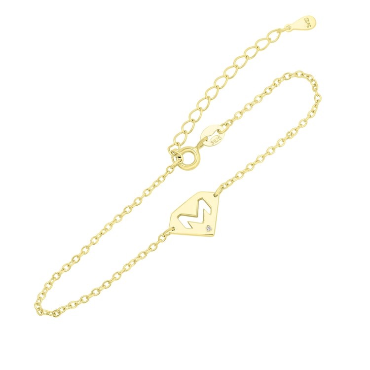 Armband mit Diamant aus Silber mit Herz Nola 168475