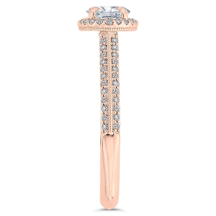 Ovalschliff Diamant Verlobungsring 46441