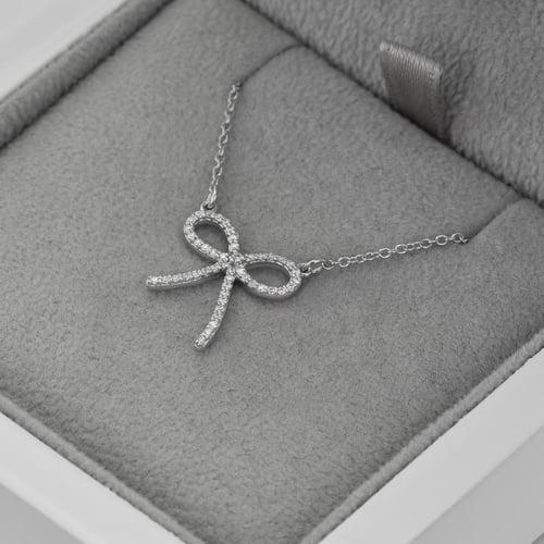 Schleife mit Diamanten Jonina
