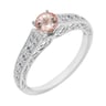Verlobungsring im Vintage-Stil mit Morganit und Diamanten Keran