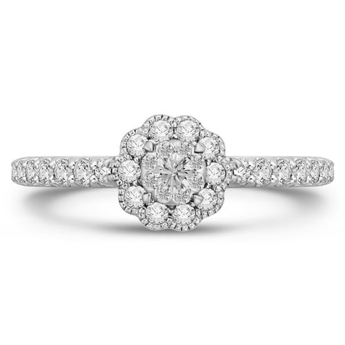 Halo-Verlobungsring mit Lab Grown Diamanten Alaina
