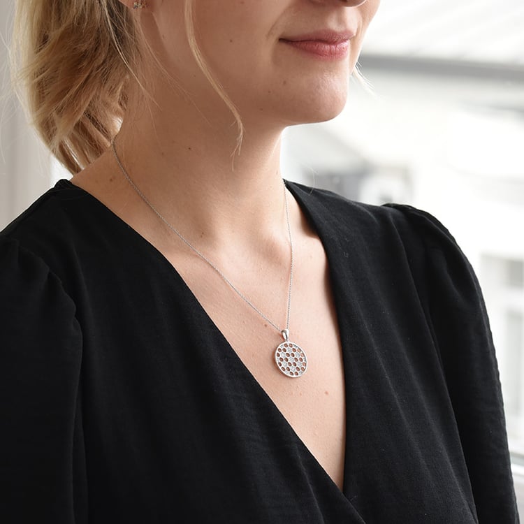 Halskette mit Diamanten Levi 70161