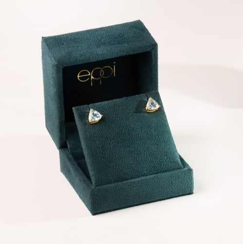 Premium Box aus grünem Wildleder Miryam