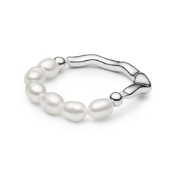 Silberring mit Perlen Ariel