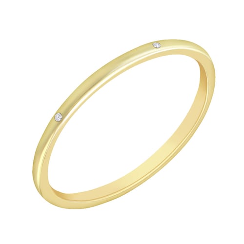Minimalistische Eheringe aus Gold Claudia