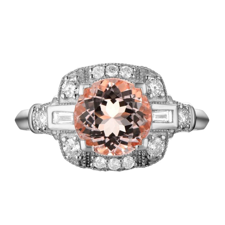 Goldring mit 2.35ct Morganit und Diamanten Esmera 87239