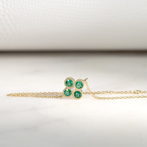 Smaragdarmband mit Diamant Reith
