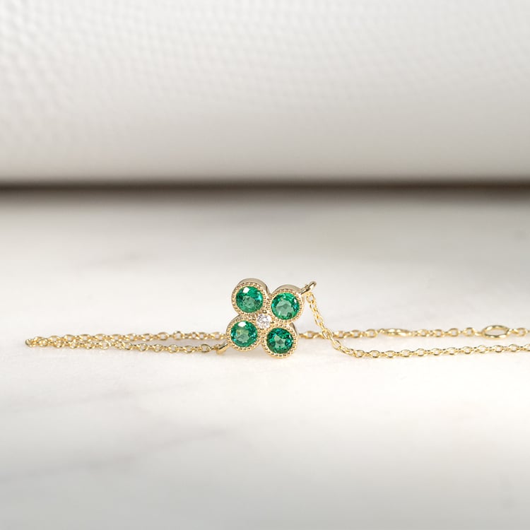 Smaragdarmband mit Diamant Reith 132677