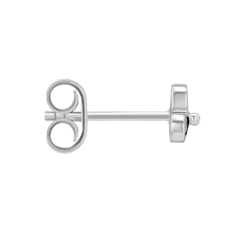 Goldene Ohrstecker mit schwarzen Diamanten Vallery