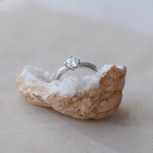 Verlobungsring mit Diamanten Sewyn