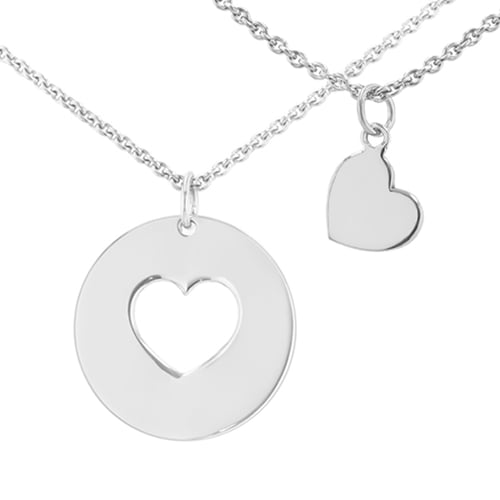 Schmuckset in Herzform für Zwei Elly