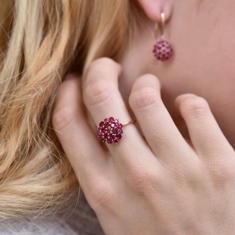 Ring mit Turmalinen 106894