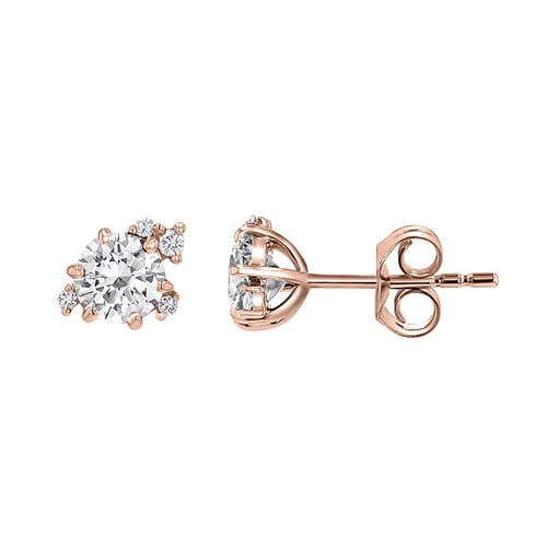 Cluster Ohrringe mit Lab Grown Diamanten Alary