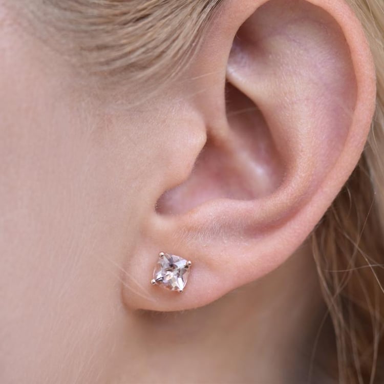 Ohrringe mit Morganiten 22543