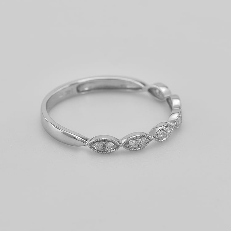 Silberner Eternity-Ring mit Lab Grown Diamanten Talita 104729