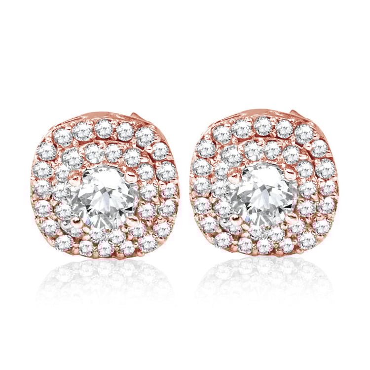 Luxuriöse Diamantohrringe Emanie 79636