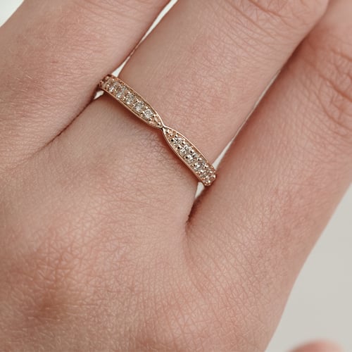 Trauringe mit Eternity Ring und Herrenring Turpein