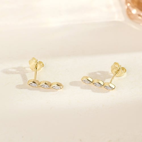 Ohrringe mit Lab Grown Diamanten Monna