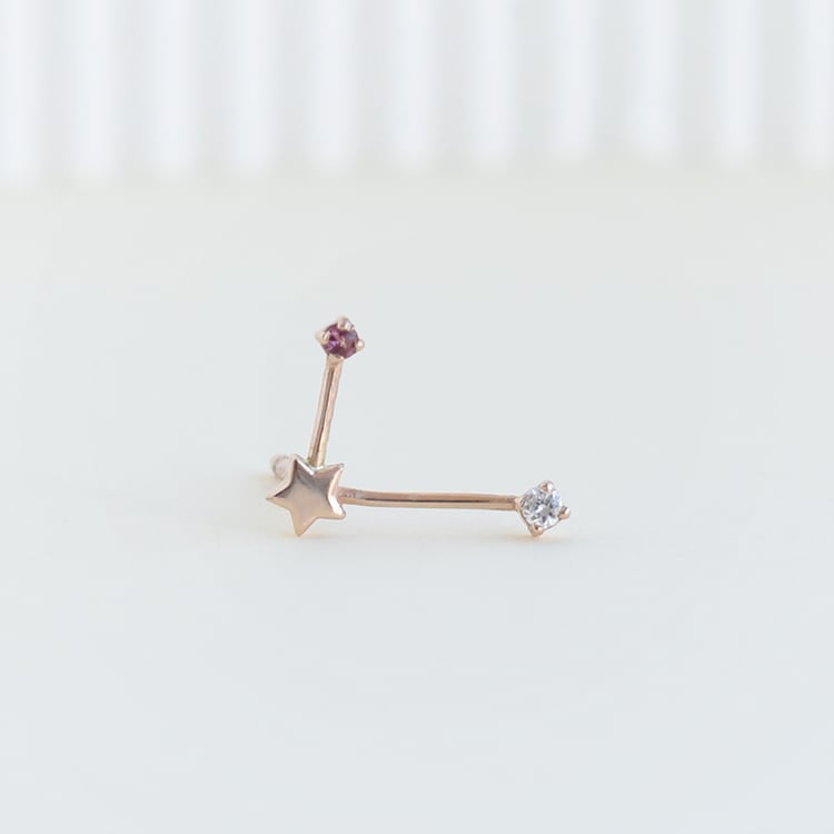 Ohrring mit Sternzeichen Libra 95299