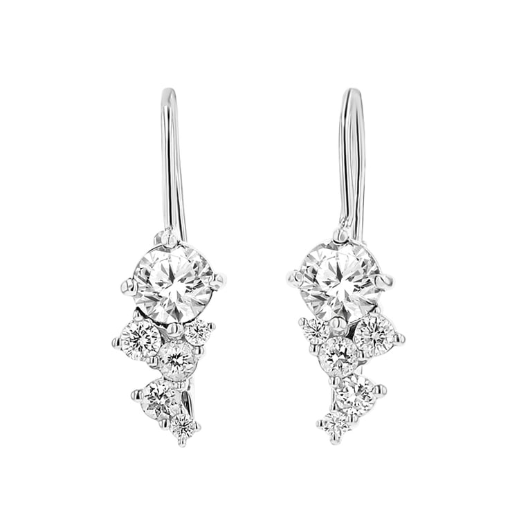 Cluster Ohrringe mit Lab Grown Diamanten Olga 148535