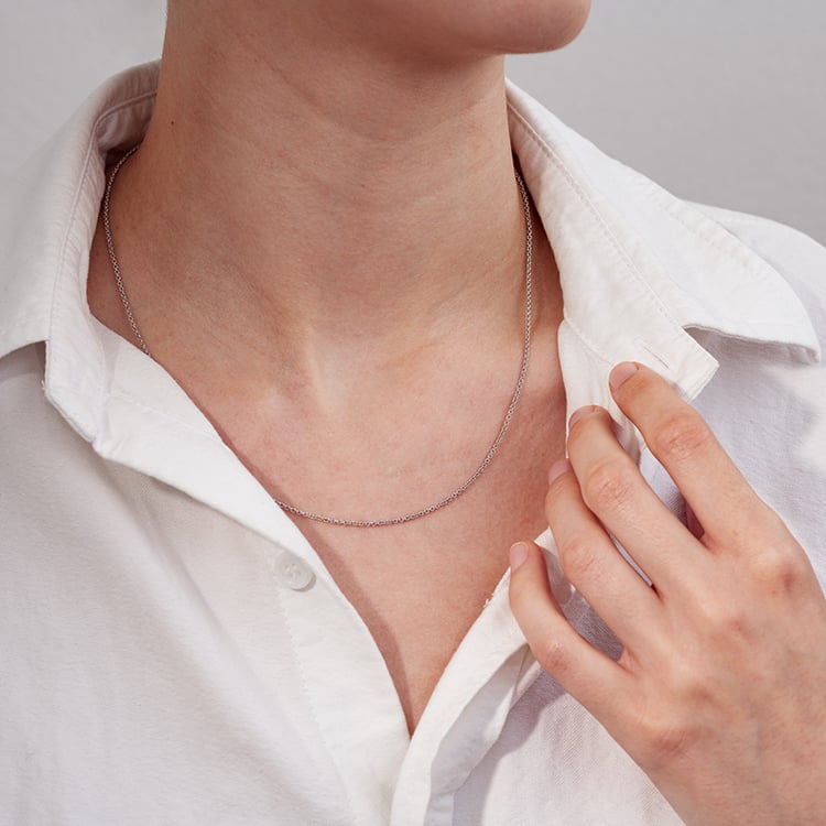 Ankerkette 45 cm aus 14k Gold mit der Breite 1.6 mm 131235