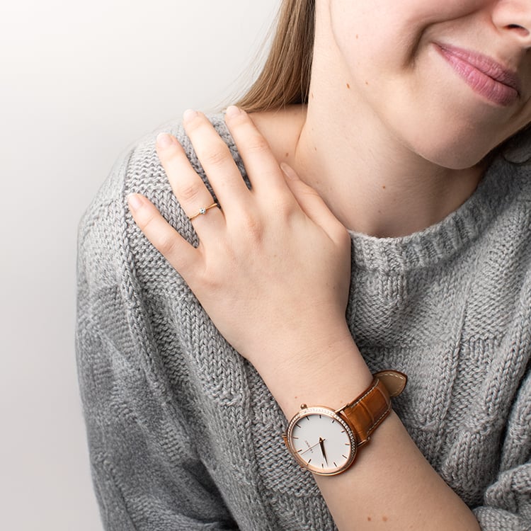 Verlobungsring mit Lab Grown Diamanten Sevati 149573