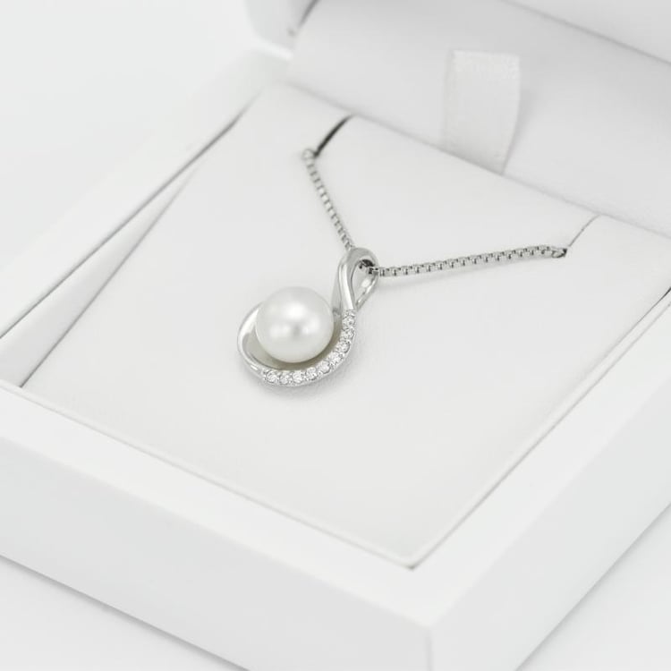 Halskette mit Perle 15615