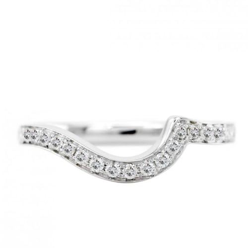 Elegantes Set von Verlobungsring und Ehering mit Diamanten Dyani