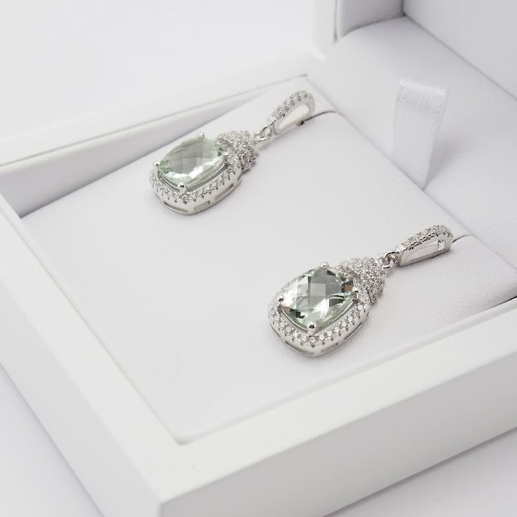 Amethystohrringe 14298