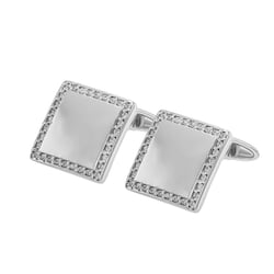 Manschettenknöpfe aus Platin mit Diamanten Urban