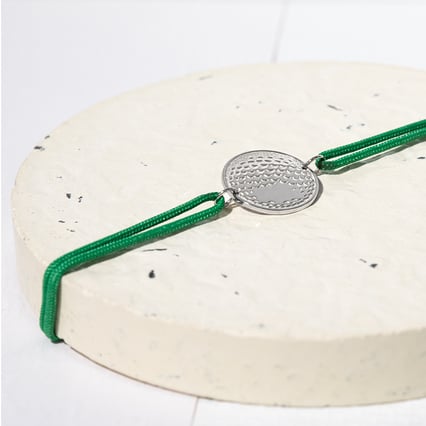 String-Armband Ball mit Gravur Ihrer Wahl Golf