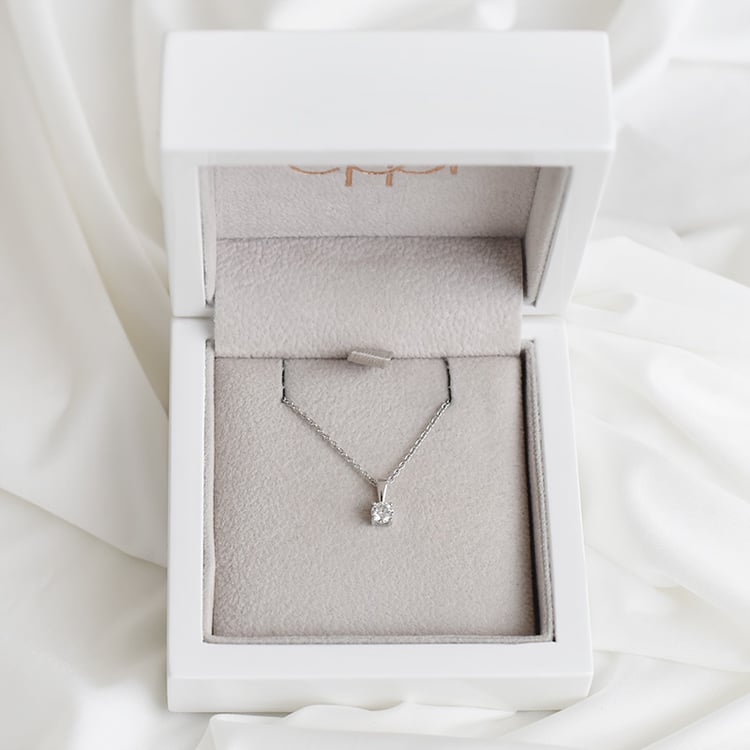 Anhänger mit Lab Grown Diamant und Auswahl des Karatgewichts Alexen 102361