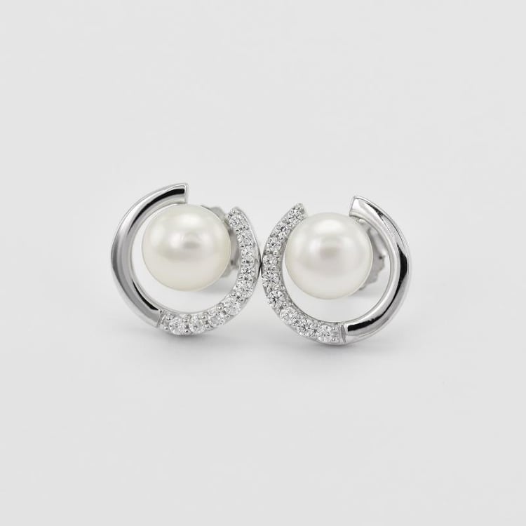 Ohrstecker mit Perlen 27474