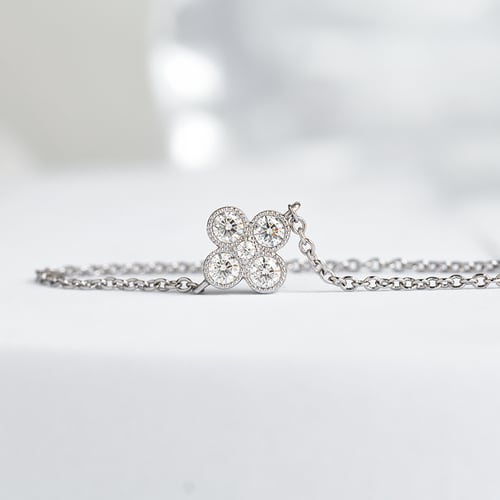Moissanitarmband mit Diamanten Reith